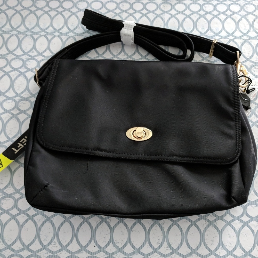 Travelon Tailored Crossbody Purse NWOT